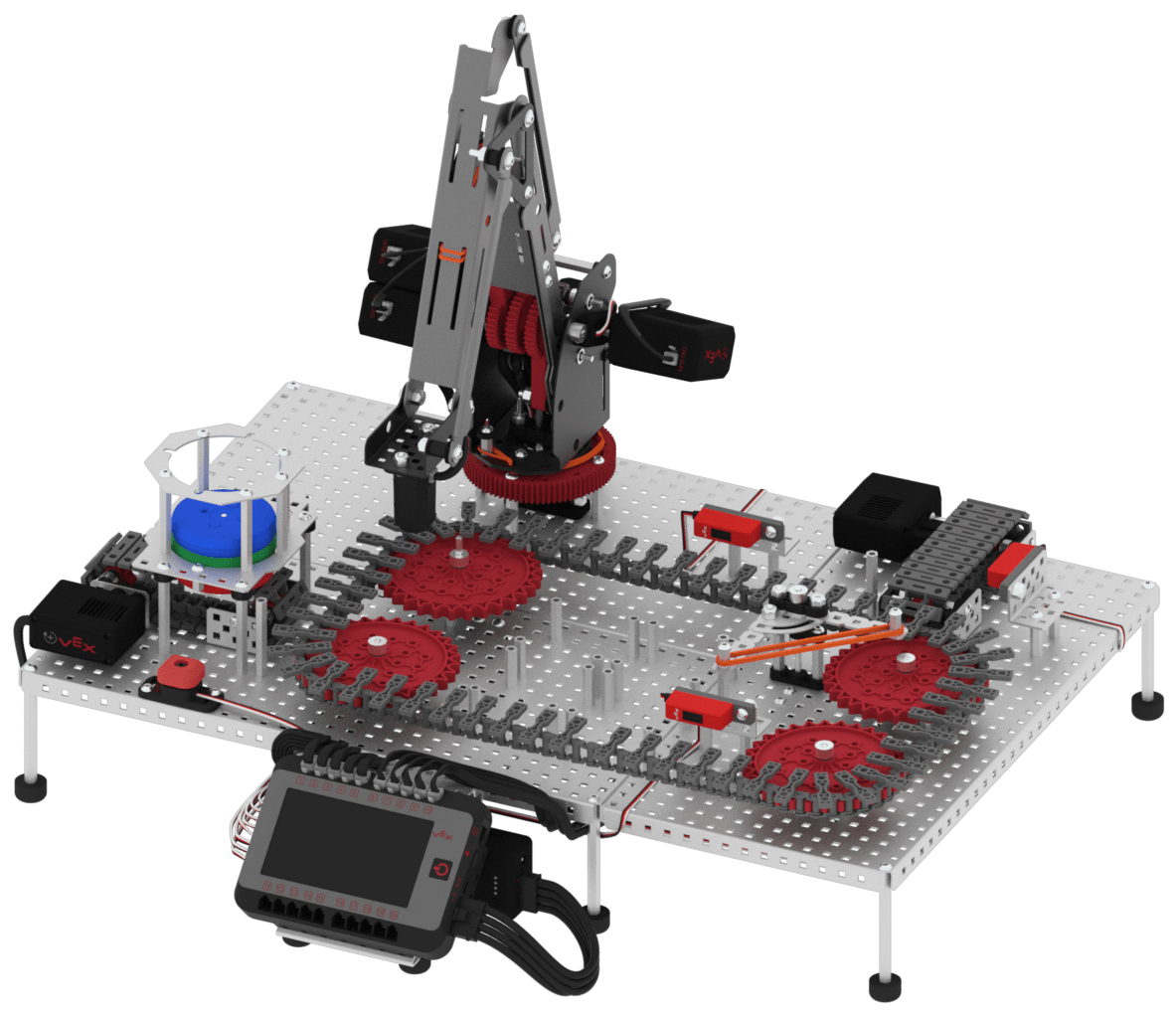 Cellule de travail VEX V5 Modèle de bras robotique industriel pour l